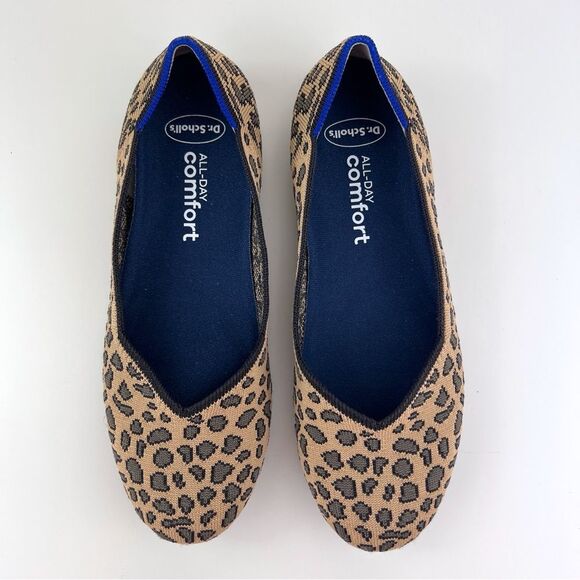 Rothy's Flats Leopard Print Flats Ballet Shoes - Picture 2 of 9